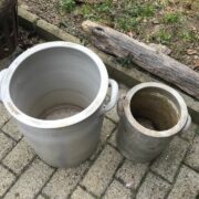 Krautfass, altes Sauerkrautfass, 20 Liter, Steingut
