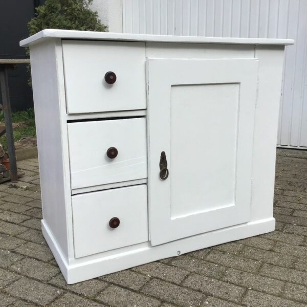 Antiker Brotschrank, Holzschrank, Sideboard (Shabby, Landhaus, Antiquität)