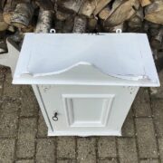 Kleines Holzschränkchen, alter Hängeschrank (Shabby, Landhaus)