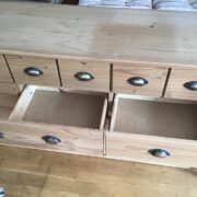Apothekerschrank, Kommode, Sideboard, Erlenholz