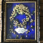 Bild, Antiquität von 1886, Brautkasten (Deko, Hochzeit)