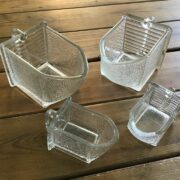 Glasschütten, Pressglas GERRIX Vorratsgefäß Schuber (Vintage)