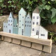 Handgefertigtes Schlüsselbrett, Hakenleiste (Shabby, Landhaus)