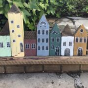 Handgefertigtes Schlüsselbrett, Hakenleiste (Shabby, Landhaus)