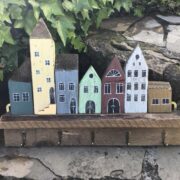 Handgefertigtes Schlüsselbrett, Hakenleiste (Shabby, Landhaus)