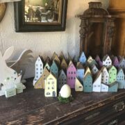 Handgefertigtes Schlüsselbrett, Hakenleiste (Shabby, Landhaus)