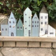 Handgefertigtes Schlüsselbrett, Hakenleiste (Shabby, Landhaus)