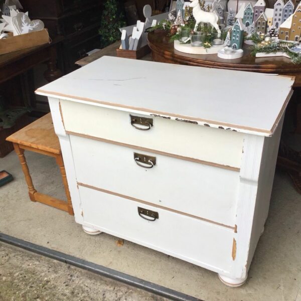 Kleine Kommode, Schubladenkommode (Shabby, Gründerzeit)
