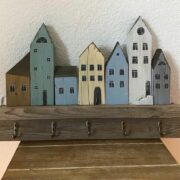 Handgefertigtes Schlüsselbrett (Weihnachten, Geschenk, Dekoration)