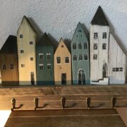 Handgefertigtes Schlüsselbrett (Weihnachten, Geschenk, Dekoration)