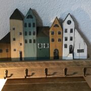 Handgefertigtes Schlüsselbrett (Weihnachten, Geschenk, Dekoration)