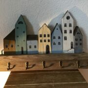 Handgefertigtes Schlüsselbrett (Weihnachten, Geschenk, Dekoration)