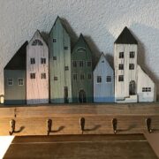 Handgefertigtes Schlüsselbrett (Weihnachten, Geschenk, Dekoration)