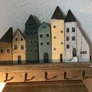 Handgefertigtes Schlüsselbrett (Weihnachten, Geschenk, Dekoration)