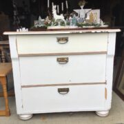 Kleine Kommode, Schubladenkommode (Shabby, Gründerzeit)