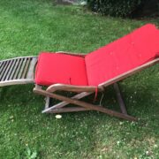 Sonnenliege, Gartenliege, Liegestuhl, Holzliege (klappbar)