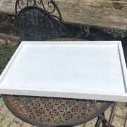 Serviertablett, Holztablett (Shabby, Landhausstil, Deko)