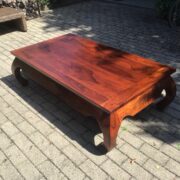 Couchtisch, Holztisch, Beistelltisch (Kolonialstil)