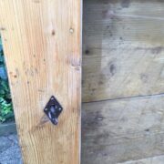 Großes, antikes Holzschränkchen, Wandschrank (Shabby, Landhaus)