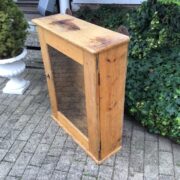 Großes, antikes Holzschränkchen, Wandschrank (Shabby, Landhaus)