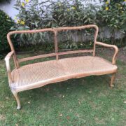 Antikes Sofa, Sitzbank, Sitzgelegenheiten, Holzbank (Landhausstil)