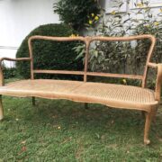 Antikes Sofa, Sitzbank, Sitzgelegenheiten, Holzbank (Landhausstil)