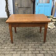 Ausziehbarer Jugendstil Esstisch, Tisch, Holztisch (Antiquität)