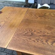 Ausziehbarer Jugendstil Esstisch, Tisch, Holztisch (Antiquität)
