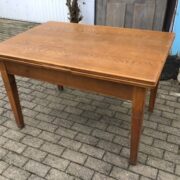 Ausziehbarer Jugendstil Esstisch, Tisch, Holztisch (Antiquität)