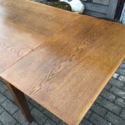 Ausziehbarer Jugendstil Esstisch, Tisch, Holztisch (Antiquität)
