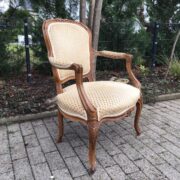 Kleiner antiker Sessel, Polstersessel (Antiquität, Vintage)