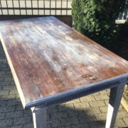 Holztisch mit Schubladen, Esstisch, Schreibtisch (Shabby)