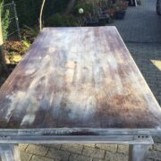 Holztisch mit Schubladen, Esstisch, Schreibtisch (Shabby)