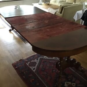 Antiker ausziehbarer Esstisch, Holzisch, Tisch (Antiquität)