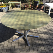 Original 60er Designertisch, Esstisch, Gartentisch
