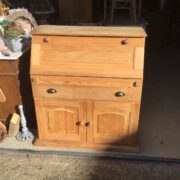 Sekretär, Sideboard, Holzschrank, Kiefer, Schrank (Vollholz Kiefer, Landhausstil)