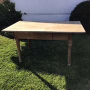 Antiker Holztisch, Kirsche, Esstisch, Küchentisch (Landhausstil, Antiquität)