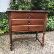 Kleiner Holzschrank, Kommode, Beistelltisch, Schubladenschrank