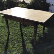 Antiker Holztisch, Kirsche, Esstisch, Küchentisch (Landhausstil, Antiquität)