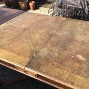 Antiker ausziehbarer Esstisch, Holztisch, Tafel, Tisch (Antiquität, Gründerzeit)