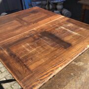 Antiker ausziehbarer Esstisch, Holztisch, Tafel, Tisch (Antiquität, Gründerzeit)
