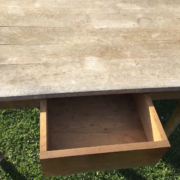 Antiker Holztisch, Kirsche, Esstisch, Küchentisch (Landhausstil, Antiquität)