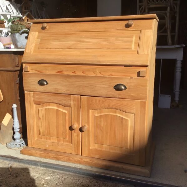 Sekretär, Sideboard, Holzschrank, Kiefer, Schrank (Vollholz Kiefer, Landhausstil)