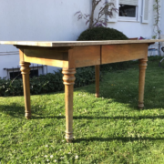 Antiker Holztisch, Kirsche, Esstisch, Küchentisch (Landhausstil, Antiquität)