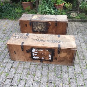 2 Vintage Holzkisten, Aufbewahrung (Shabby)
