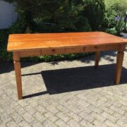 Großer Holztisch, Tisch, Esstisch mit Schubladen