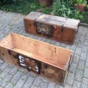 2 Vintage Holzkisten, Aufbewahrung (Shabby)