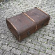 Vintage Überseekoffer, Couchtisch, Holzkoffer (Shabby)