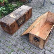 2 Vintage Holzkisten, Aufbewahrung (Shabby)