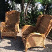 2 Sessel, Rattanmöbel, Wintergarten (Landhausstil)